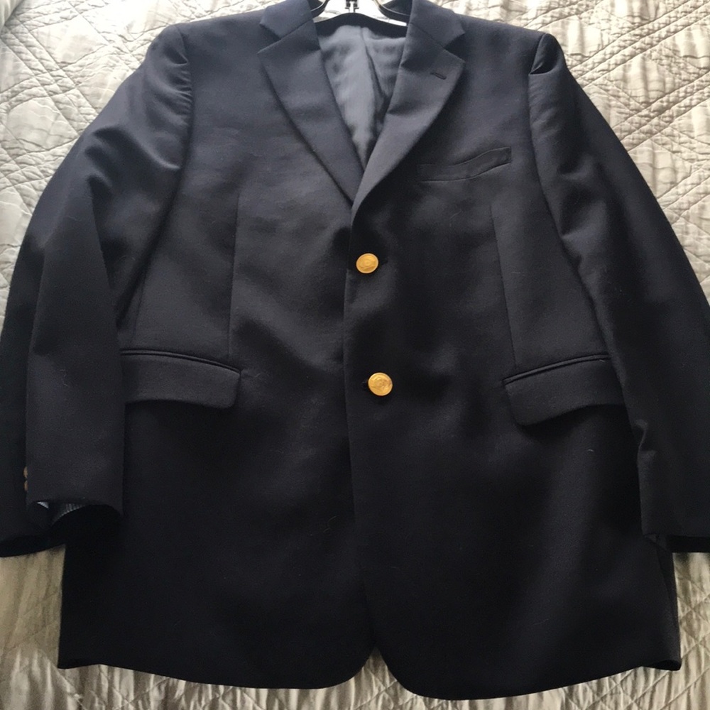 Joe Abboud 19R Navy Blazer